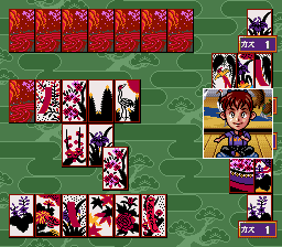 Super Hanafuda 2 screenshot 2 for Super Famicom